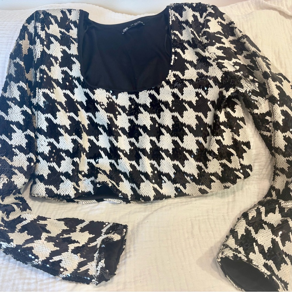 Zara XL Sequin Top
